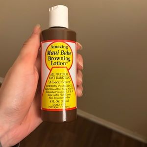 Maui babe tanning lotion